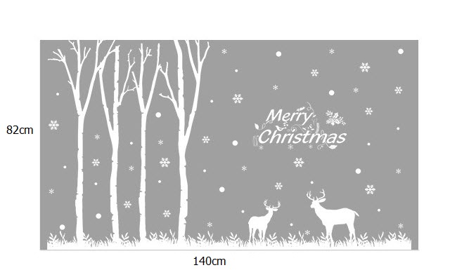 Merry Christmas & đôi tuần lộc Noel